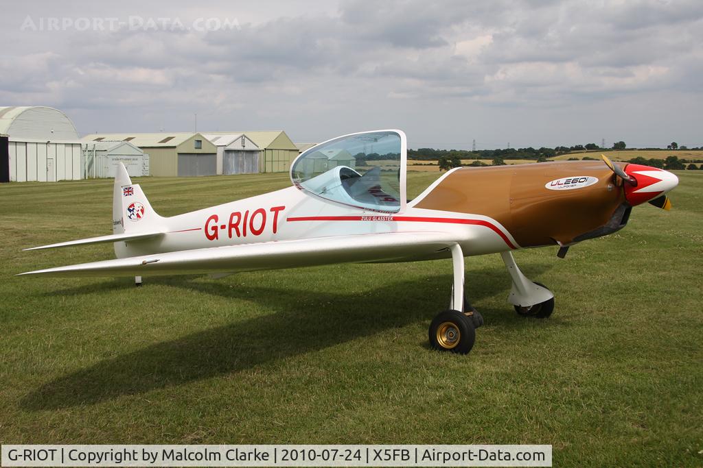 G-RIOT, 2008 Silence Twister C/N PFA 329-14700, Silence Twister, Fishburn Airfield, July 2010.