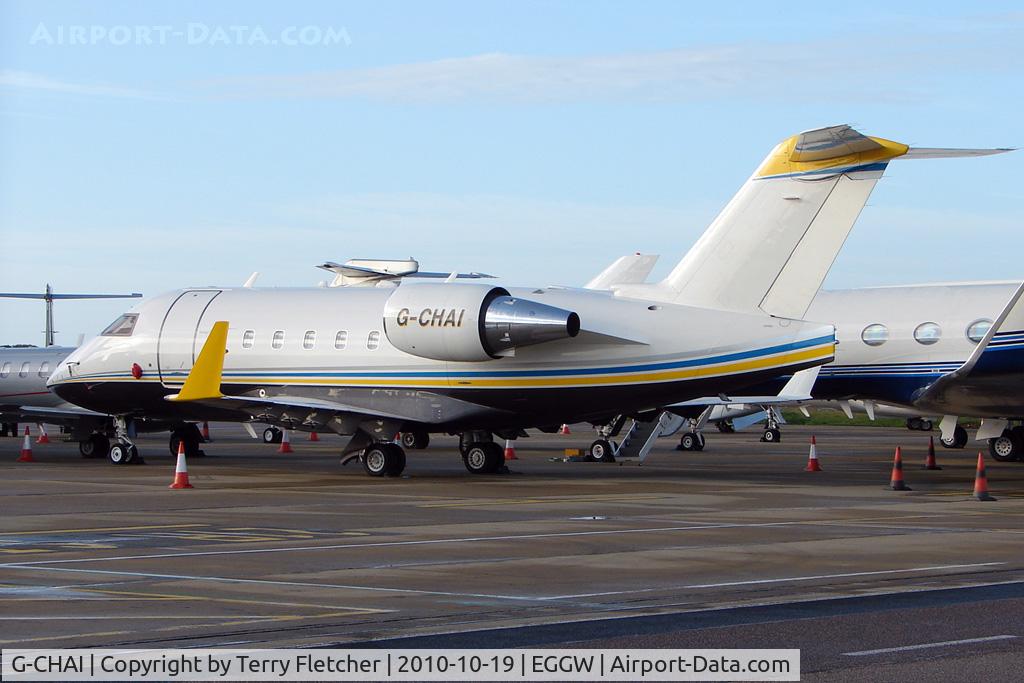 G-CHAI, 1994 Canadair Challenger 601-3A (CL-600-2B16) C/N 5152, 1994 Bombardier CANADAIR CL600-2B16 (VARIANT 601-3R), c/n: 5152 at Luton
