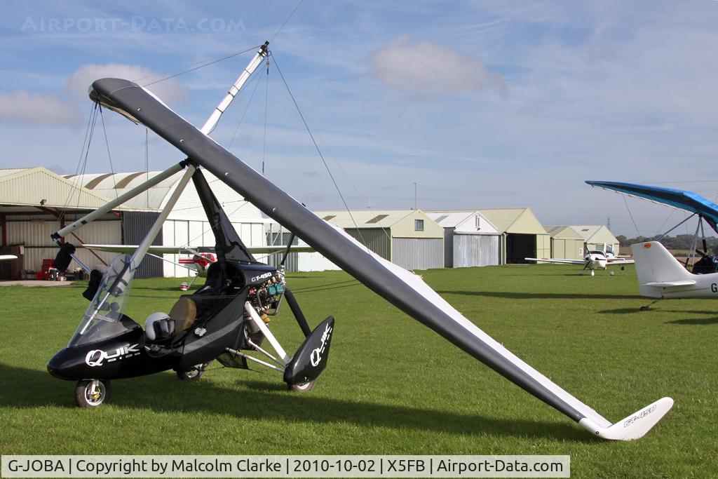 G-JOBA, 2006 P&M Aviation Quik GT-450 C/N 8174, P & M Aviation Quik GT450, Fishburn Airfield, October 2010.