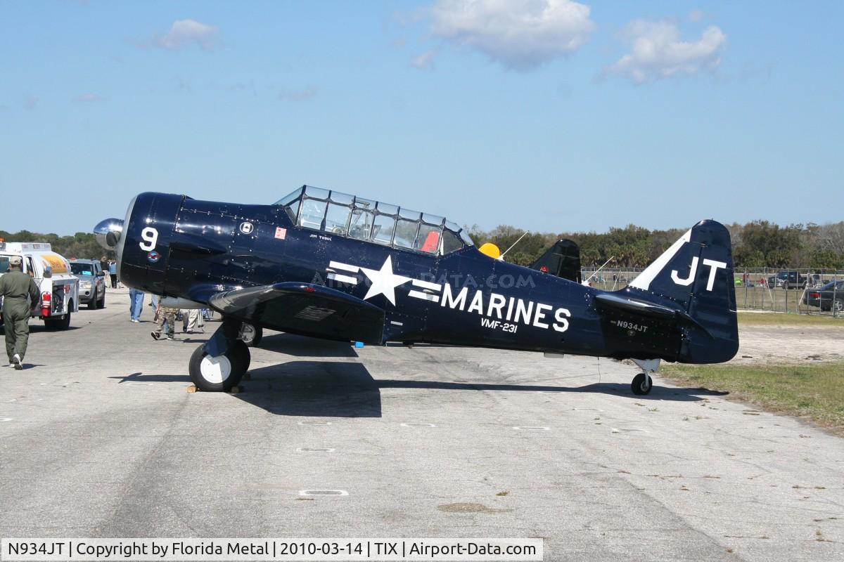 N934JT, 1942 North American SNJ-4 Texan C/N 88-12858, SNJ-4