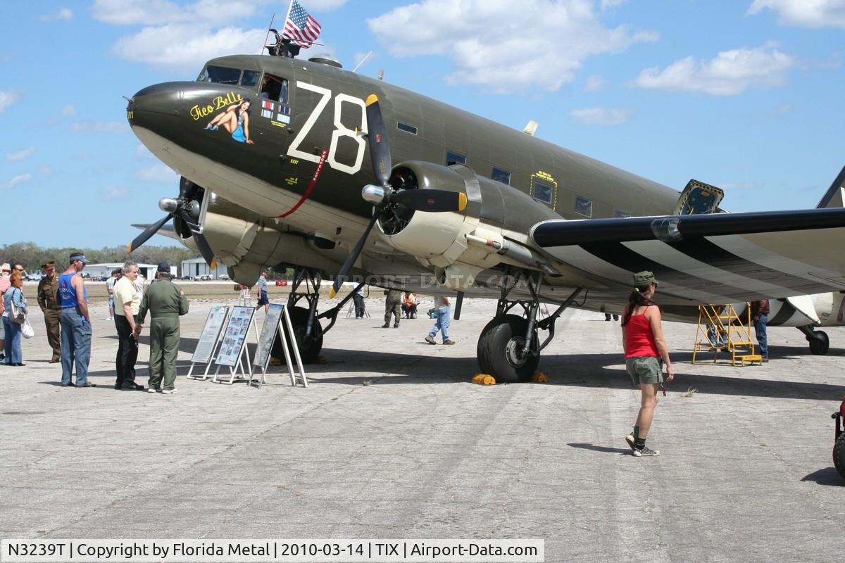 N3239T, 1943 Douglas DC3C-S1C3G (C-47A-65-DL) C/N 19054, Tico Belle
