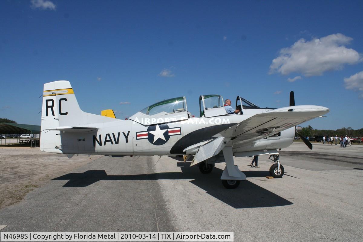 N4698S, North American T-28B Trojan C/N 200-69 (137706), T-28B