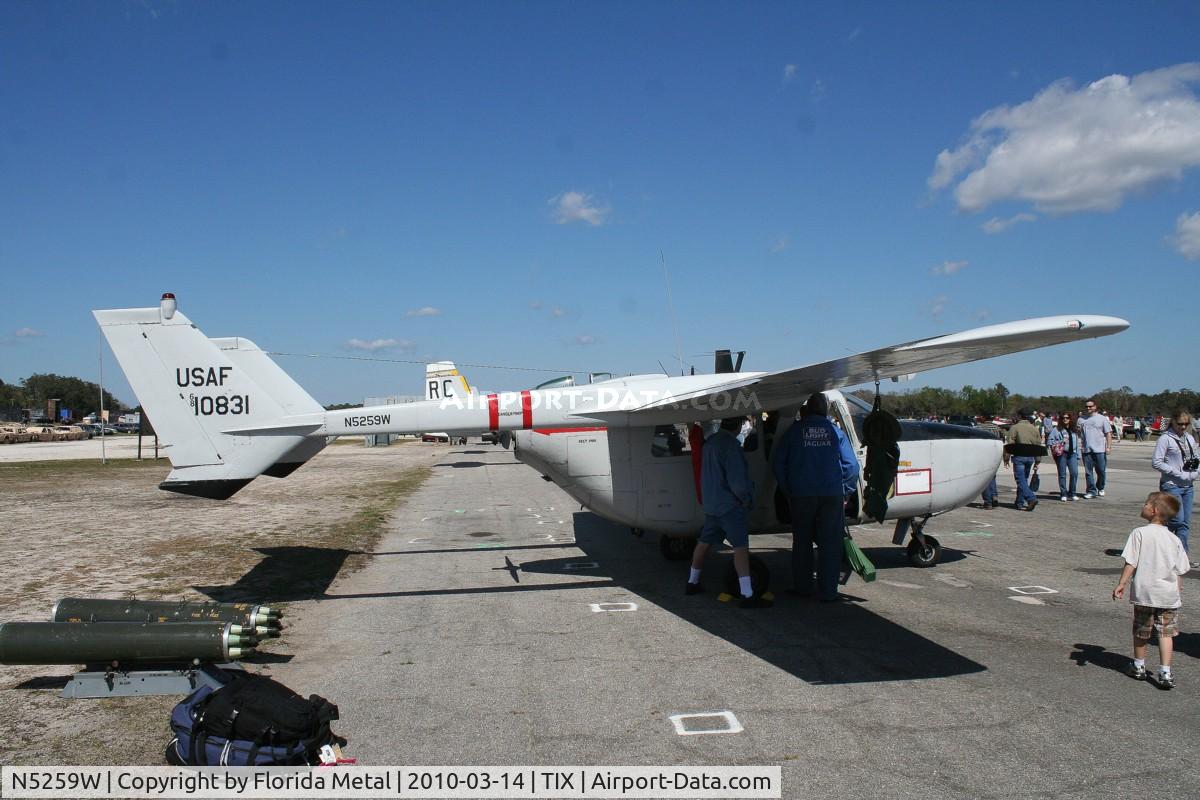 N5259W, 1968 Cessna M337B (O-2A) Super Skymaster C/N 337M-0196 (68-10831), O-2