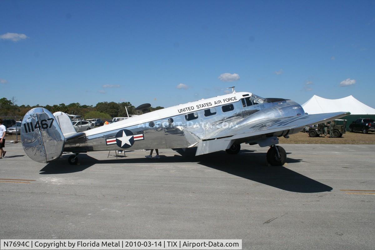 N7694C, 1951 Beech C-45G Expeditor C/N AF-24, C-45