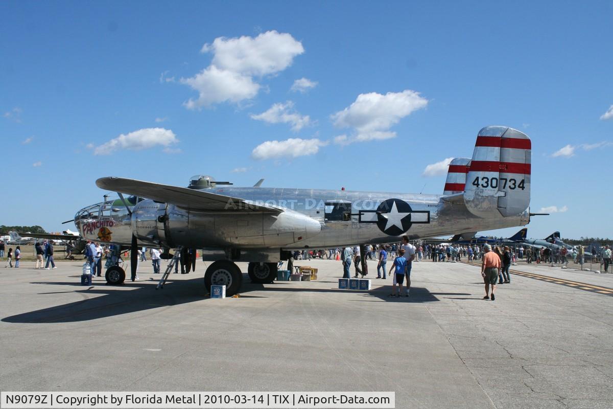 N9079Z, 1944 North American TB-25N Mitchell C/N 108-34009, Panchito
