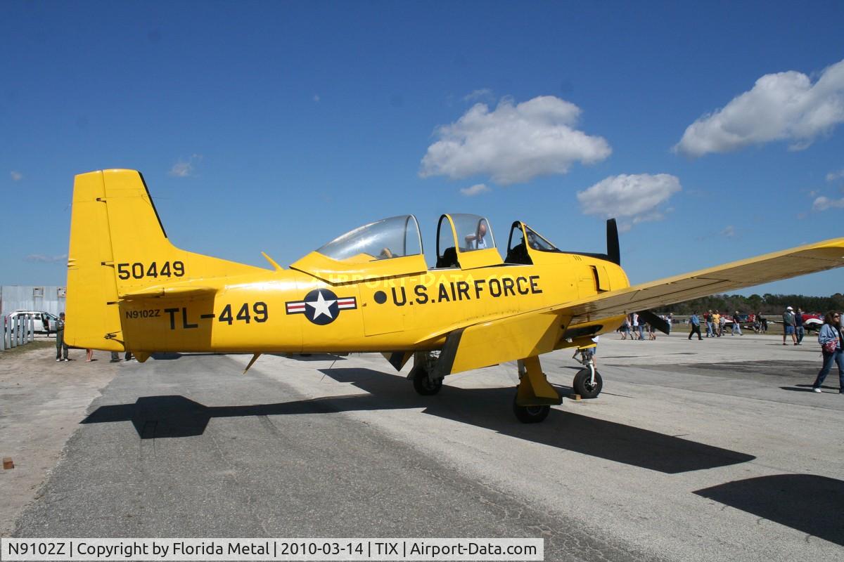 N9102Z, 1951 North American T-28A Trojan C/N 171-7, T-28A