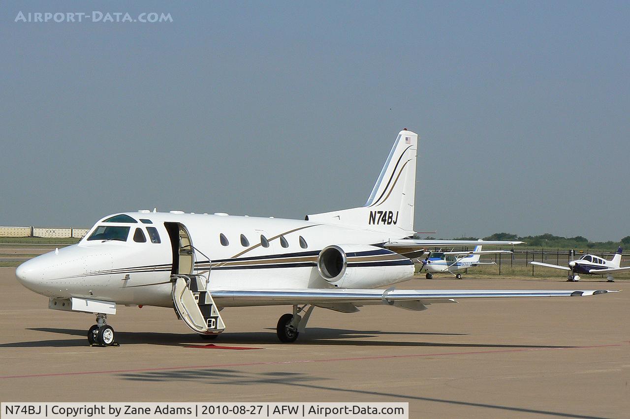 N74BJ, 1980 Rockwell International NA-265-65 Sabreliner 65 C/N 465-44, At Alliance Airport - Fort Worth, TX
