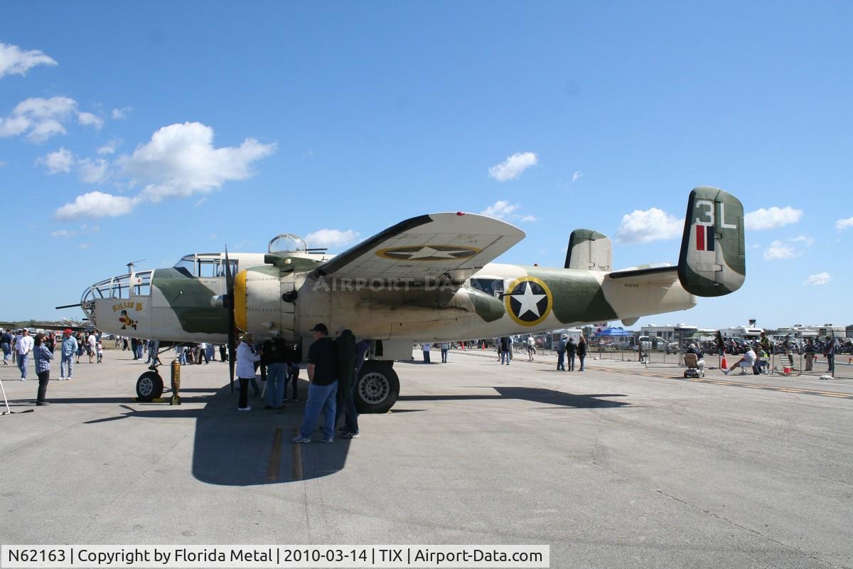 N62163, 1944 North American B-25J Mitchell Mitchell C/N 108-47451, Killer B