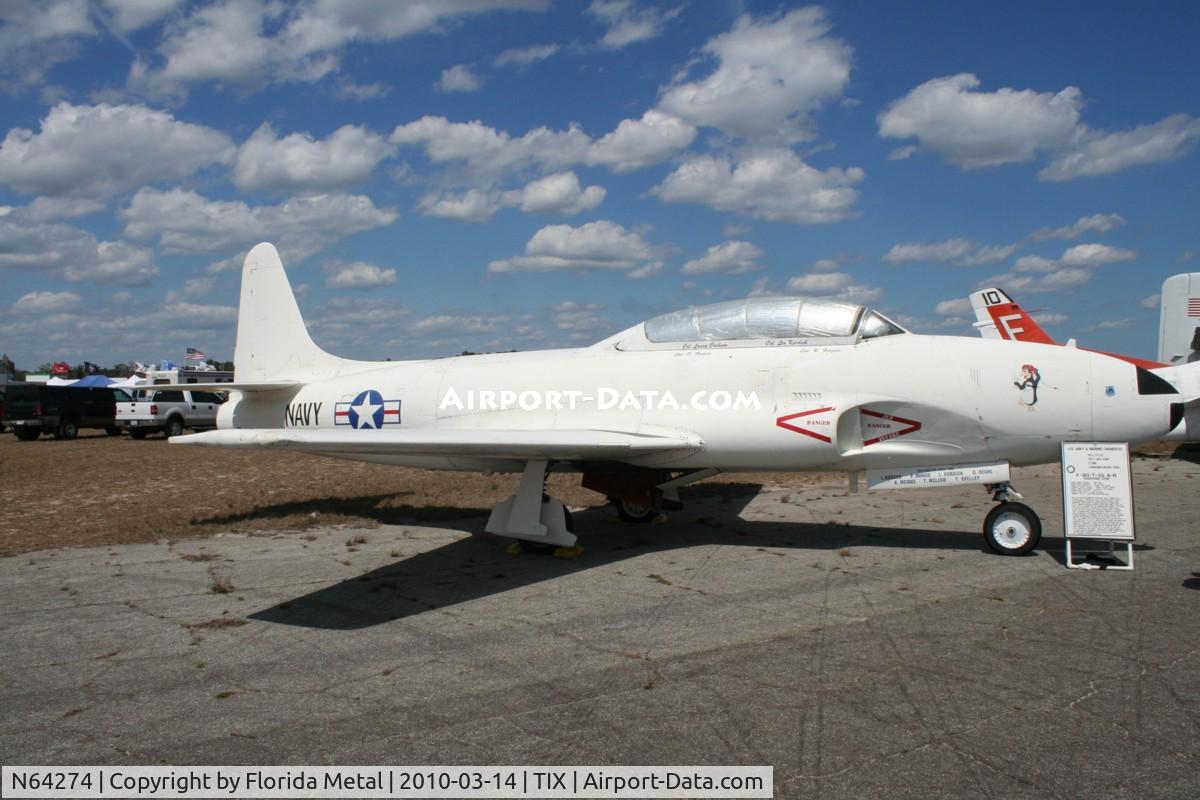N64274, 1957 Lockheed T-33A Shooting Star C/N 57-0569 (580-1219), T-33