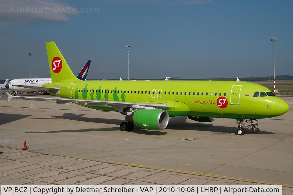 VP-BCZ, 2008 Airbus A320-214 C/N 3446, S7 Airbus 320