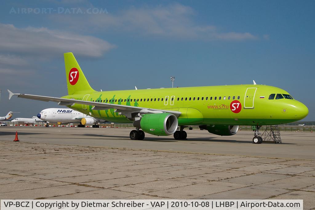 VP-BCZ, 2008 Airbus A320-214 C/N 3446, S7 Airbus 320