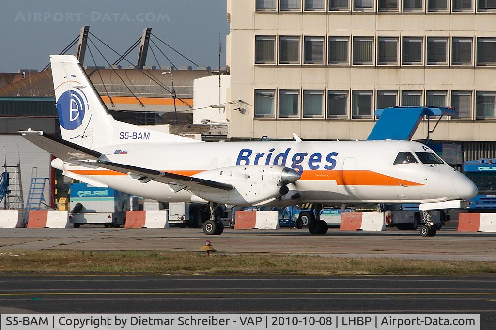 S5-BAM, 1985 Saab-Fairchild SF340 C/N 340A-020, Bridges Saab 340