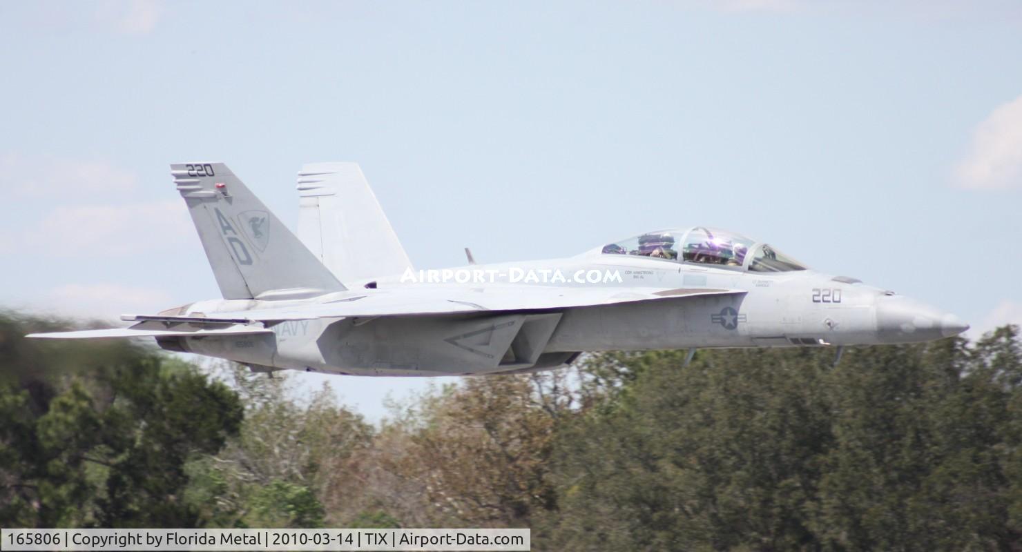 165806, Boeing F/A-18F Super Hornet C/N 1543/F032, F/A-18F