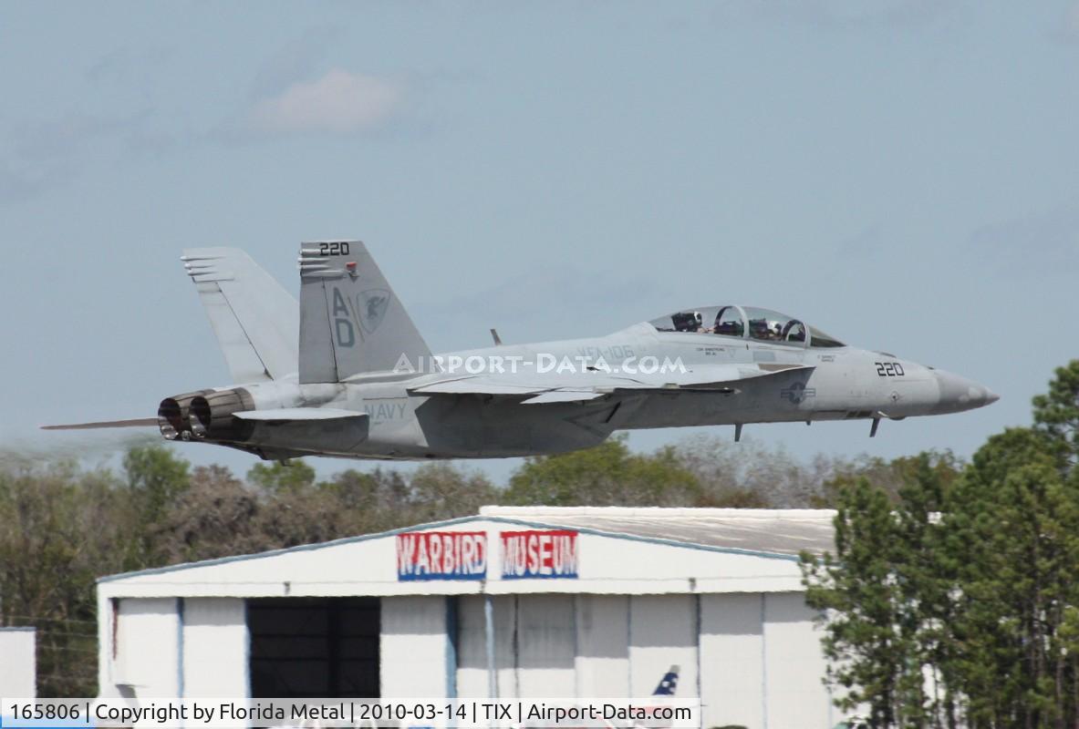 165806, Boeing F/A-18F Super Hornet C/N 1543/F032, F/A-18F