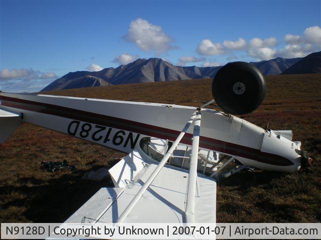 N9128D, Piper PA-18-150 Super Cub C/N 18-6509, End of a moose hunting trip