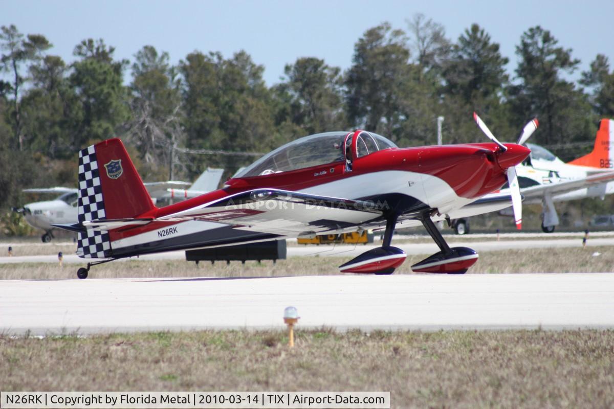 N26RK, 2007 Vans RV-8 C/N 82401, RV-8