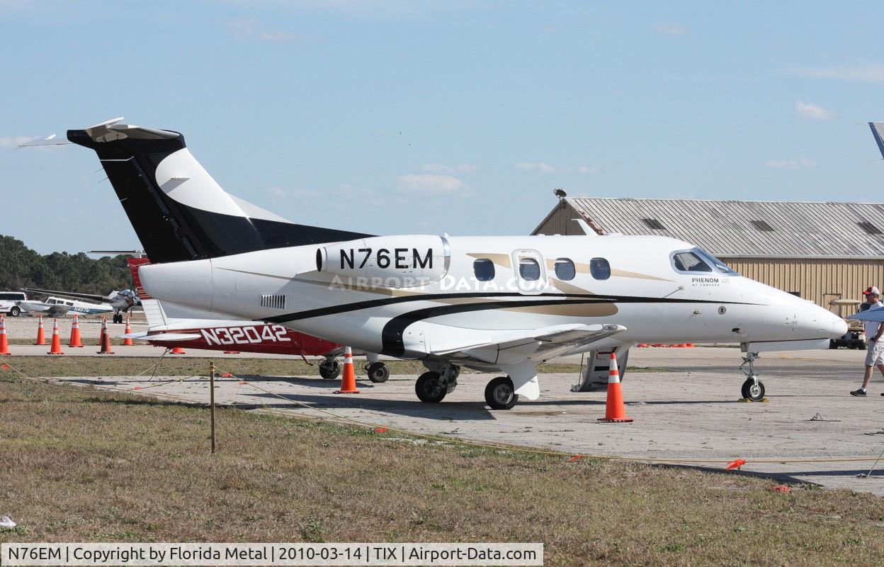 N76EM, 2009 Embraer EMB-500 Phenom 100 C/N 50000013, Phenom 100