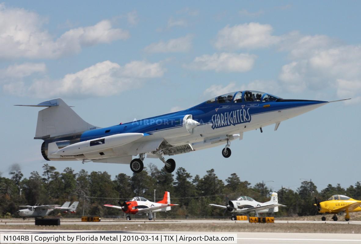 N104RB, 1962 Lockheed CF-104D Starfighter C/N 583A-5302, CF-104