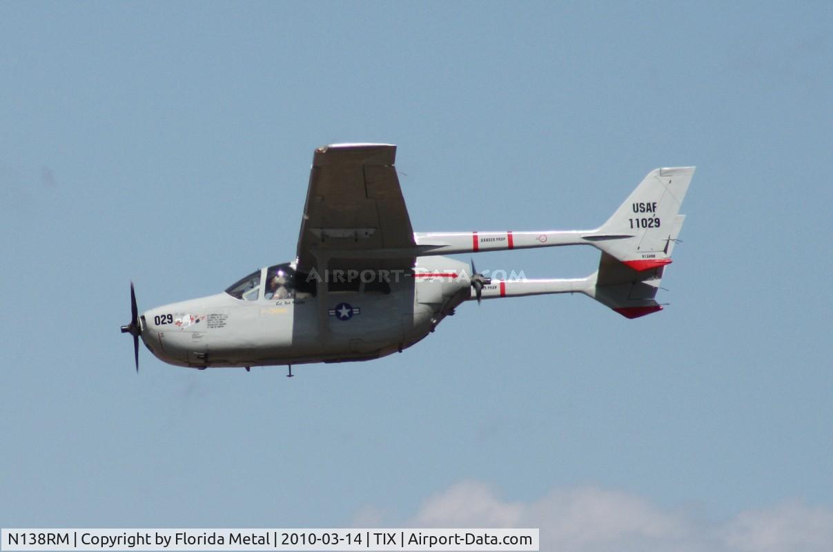 N138RM, 1969 Cessna M337B (O-2A) Super Skymaster C/N 337M-0305 (68-11029), O-2