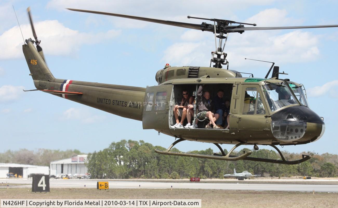 N426HF, 1970 Bell UH-1H-BF Iroquois C/N 12731, UH-1
