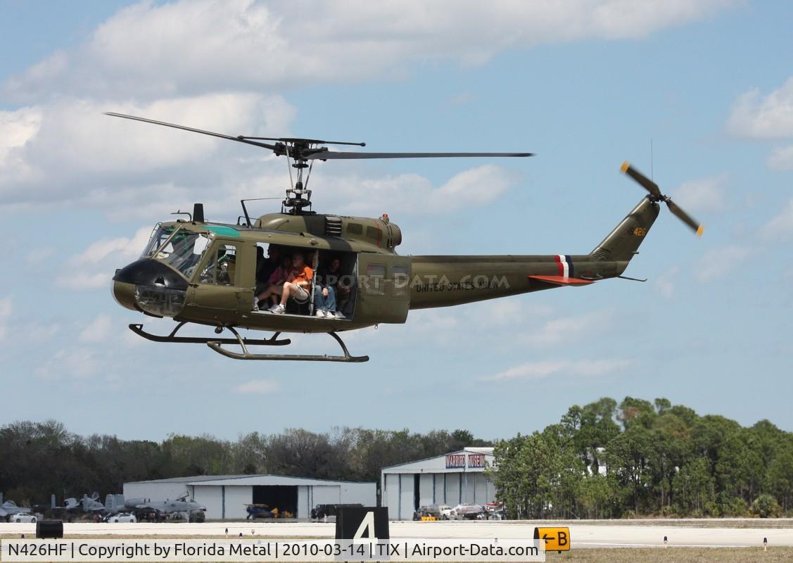 N426HF, 1970 Bell UH-1H-BF Iroquois C/N 12731, UH-1H