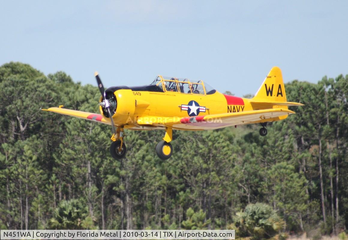N451WA, 1945 North American SNJ-6 Texan C/N 121-43012, SNJ-6