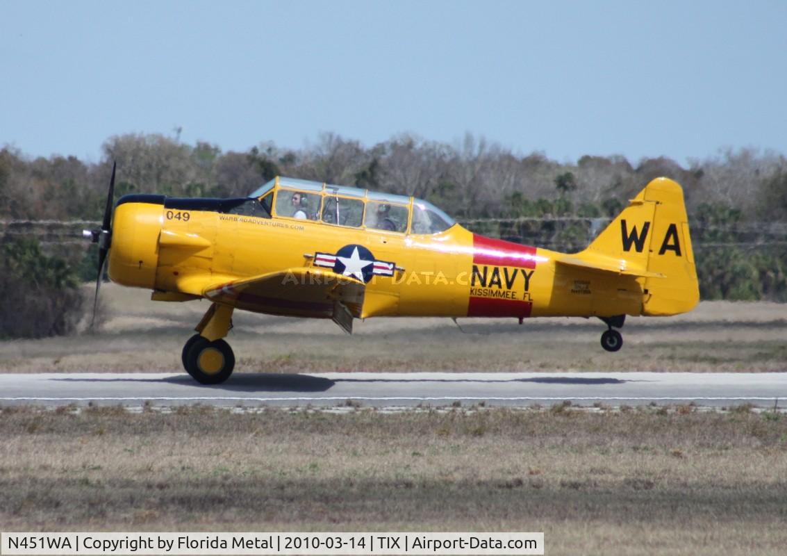 N451WA, 1945 North American SNJ-6 Texan C/N 121-43012, SNJ-6