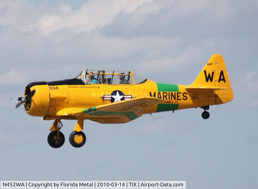 N452WA, 1945 North American SNJ-6 Texan C/N 121-43137, SNJ-6