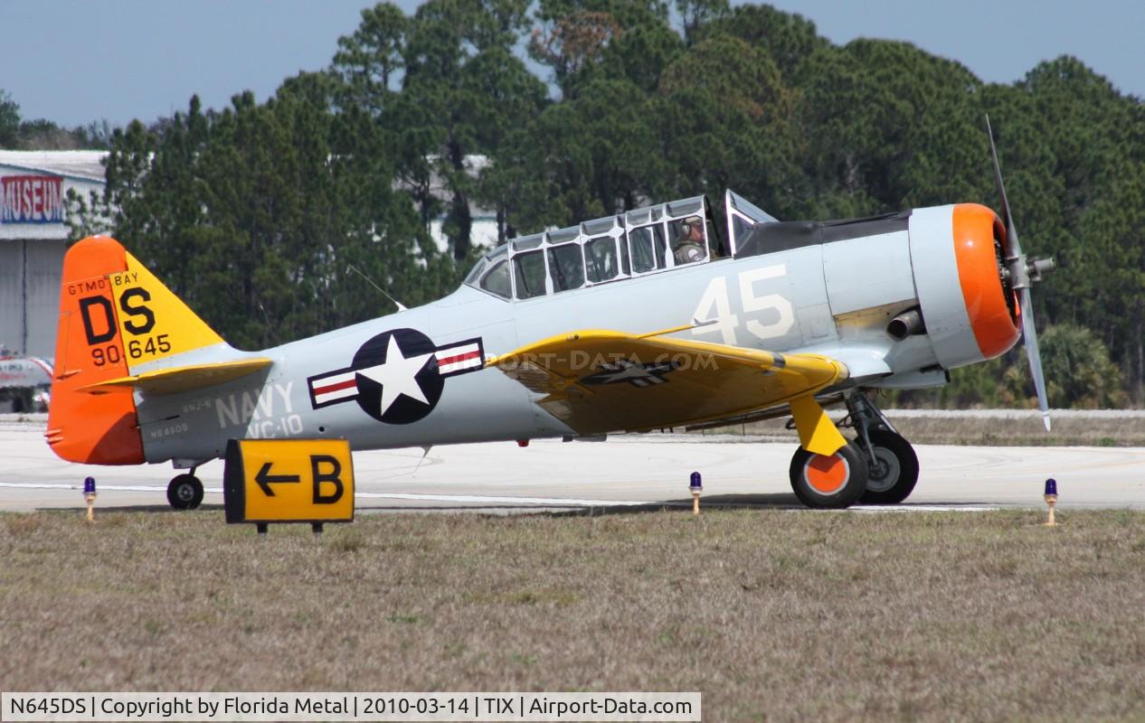N645DS, 1944 North American SNJ-5 Texan Texan C/N 88-17678, SNJ-5