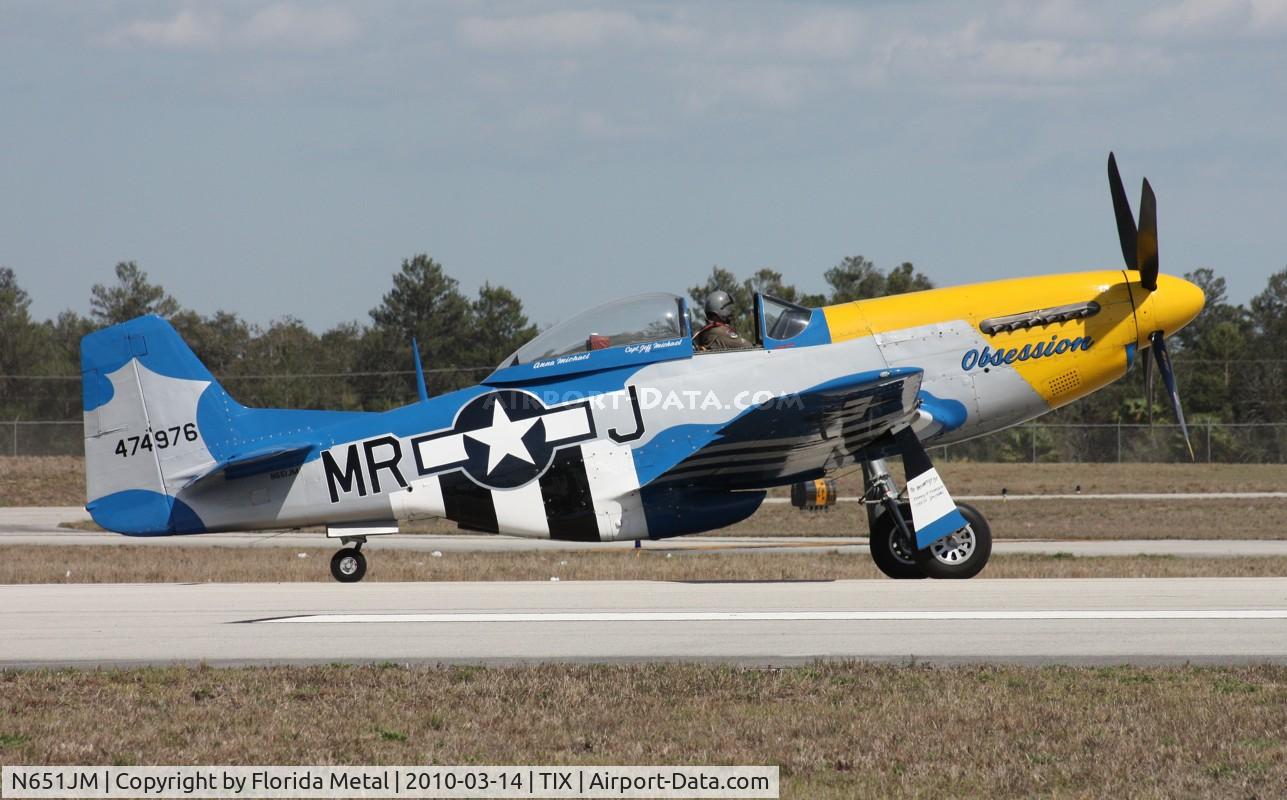 N651JM, 1944 North American/aero Classics P-51D C/N 44-74976, P-51D