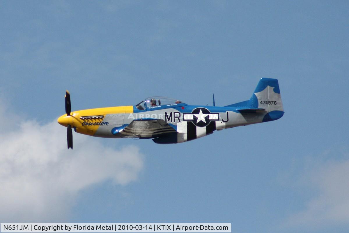 N651JM, 1944 North American/aero Classics P-51D C/N 44-74976, Obsession