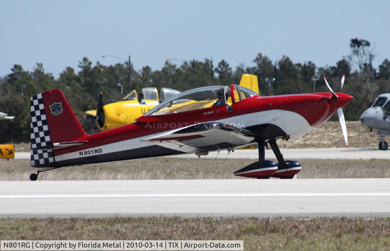N801RG, 2007 Vans RV-8 C/N 82572, RV-8