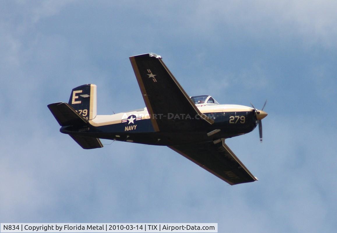N834, 1952 Beech (CCF) T-34A Mentor (A45) C/N G-62, T-34