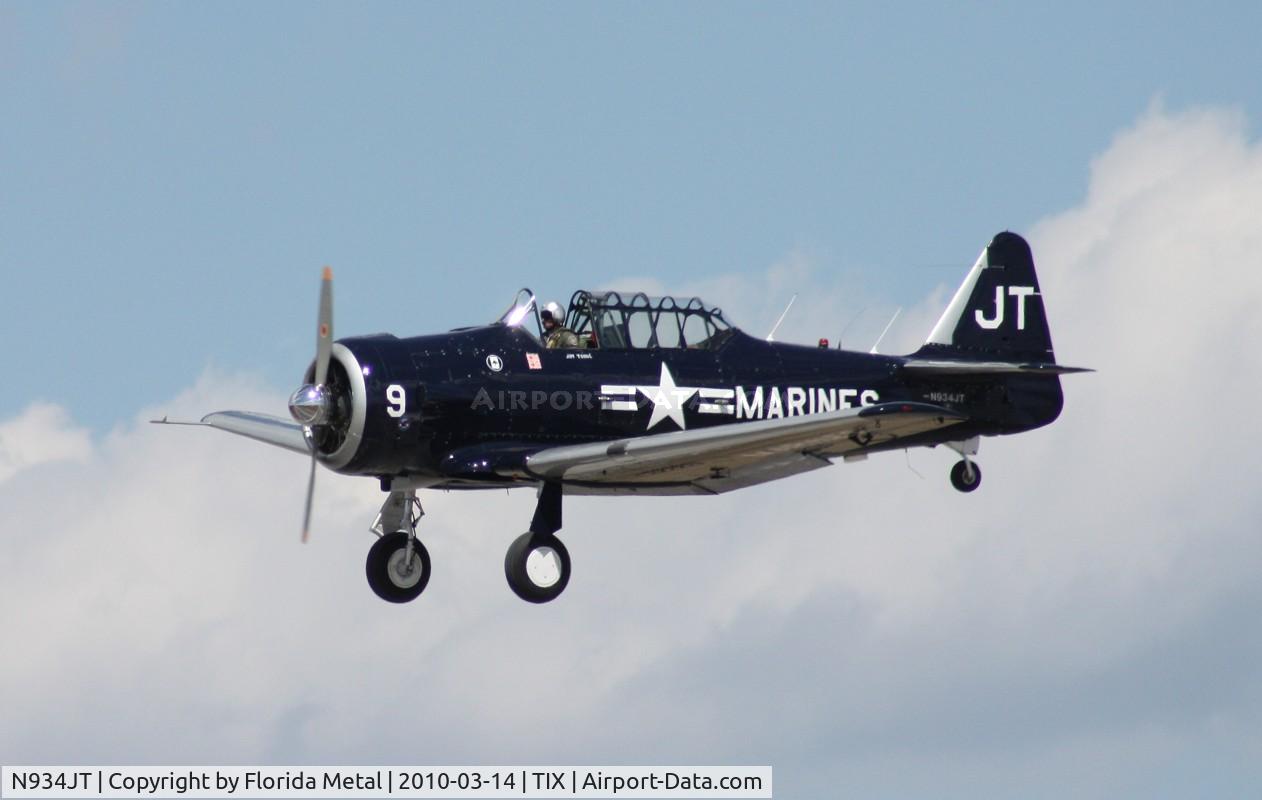 N934JT, 1942 North American SNJ-4 Texan C/N 88-12858, SNJ-4