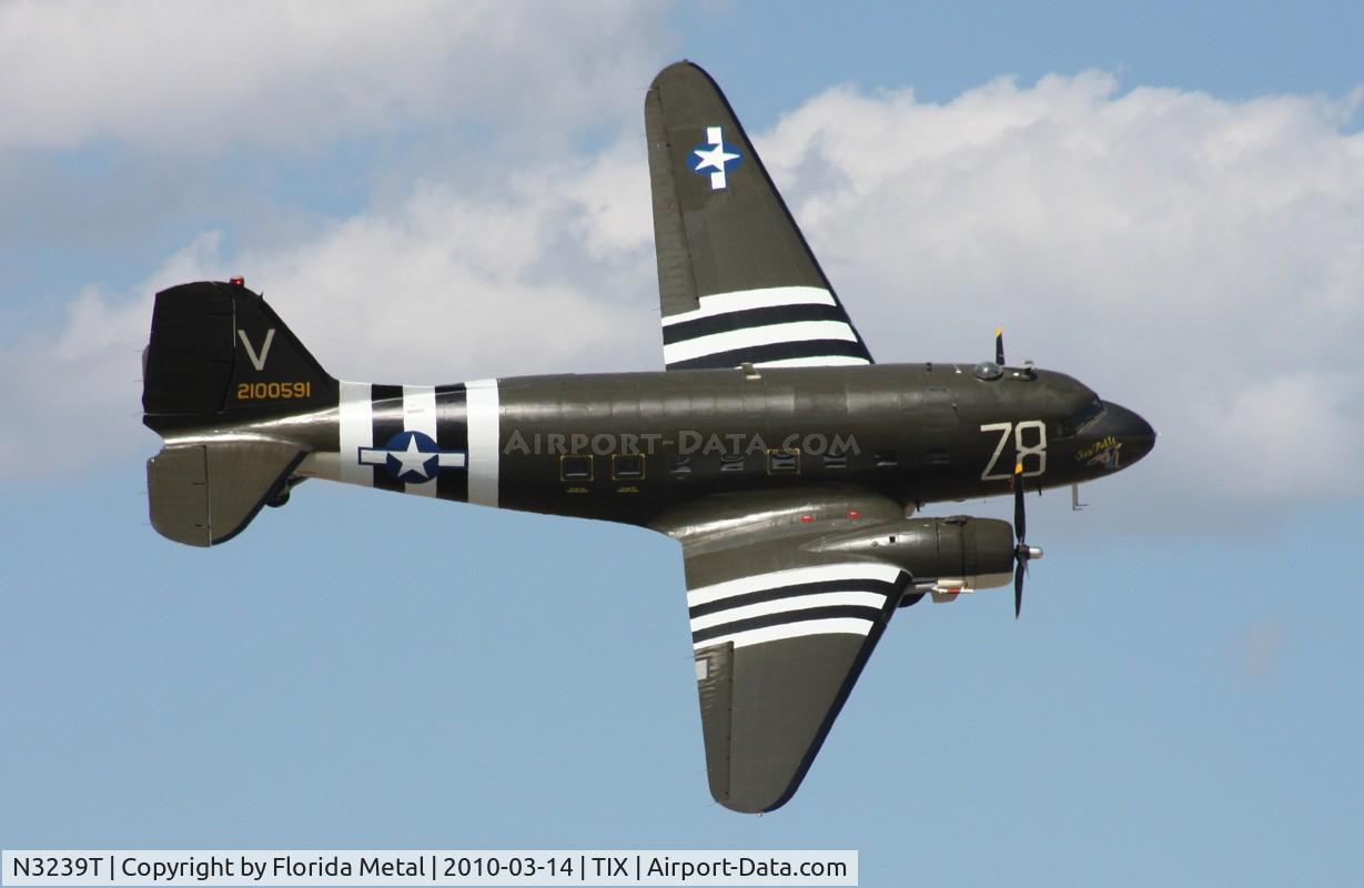 N3239T, 1943 Douglas DC3C-S1C3G (C-47A-65-DL) C/N 19054, Tico Belle
