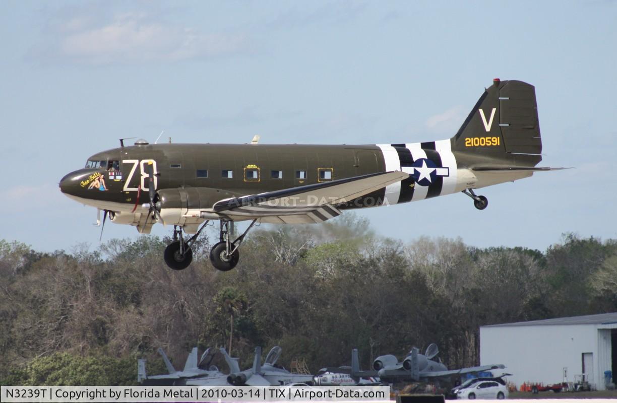 N3239T, 1943 Douglas DC3C-S1C3G (C-47A-65-DL) C/N 19054, Tico Belle
