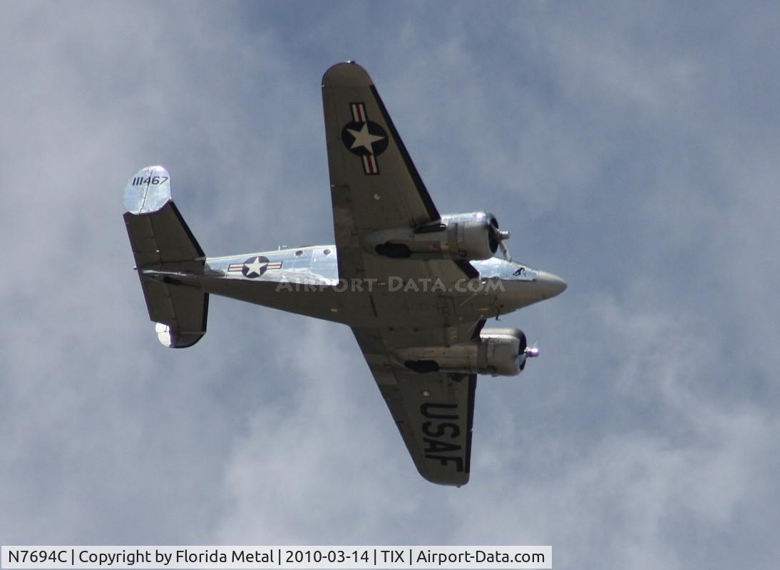 N7694C, 1951 Beech C-45G Expeditor C/N AF-24, C-45