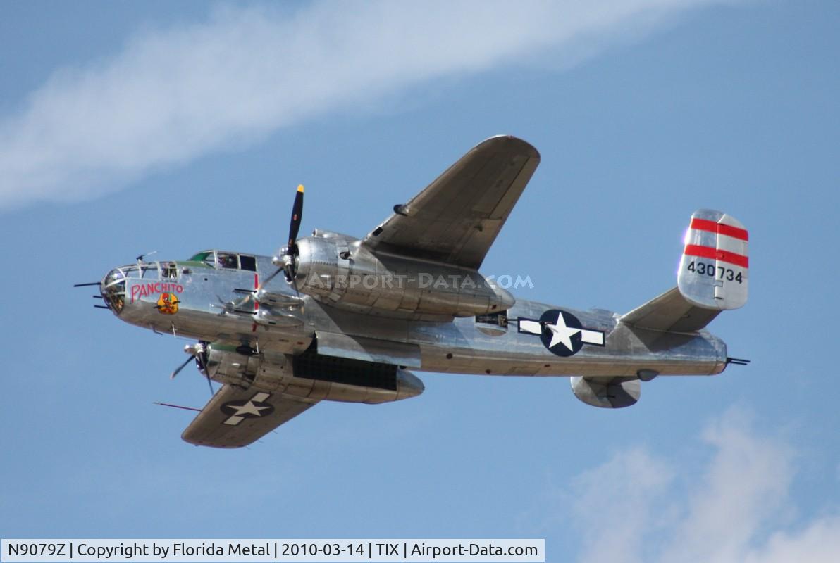 N9079Z, 1944 North American TB-25N Mitchell C/N 108-34009, Panchito