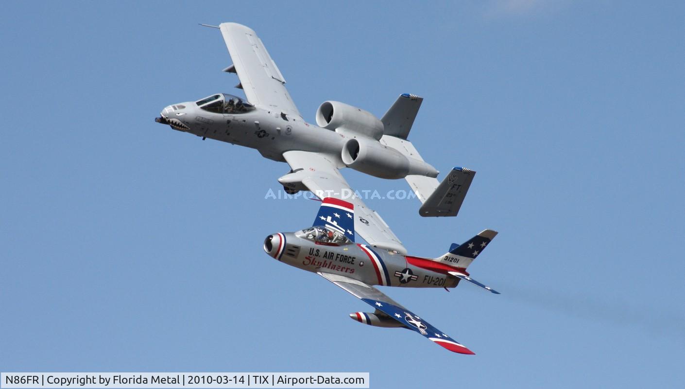 N86FR, 1952 North American F-86F Sabre C/N 191-655, Heritage Flight