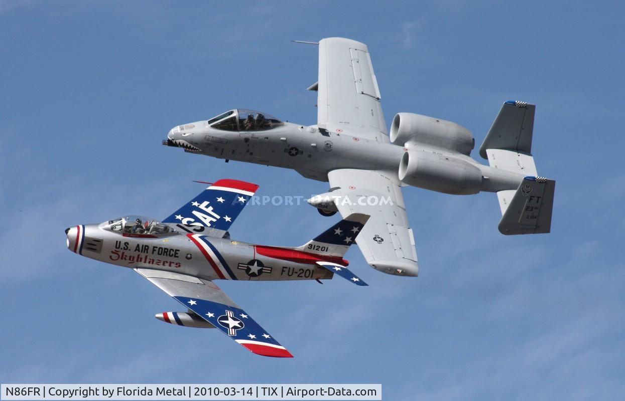 N86FR, 1952 North American F-86F Sabre C/N 191-655, Heritage Flight