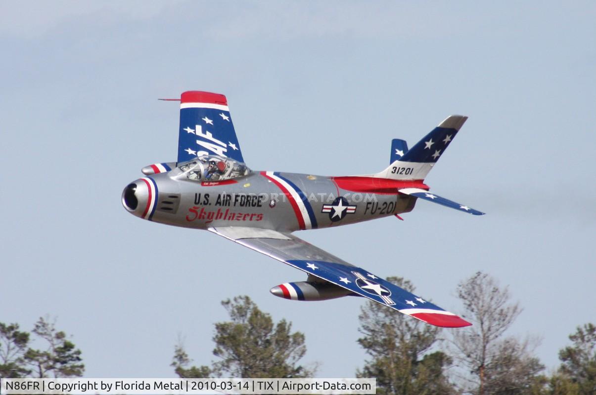 N86FR, 1952 North American F-86F Sabre C/N 191-655, F-86