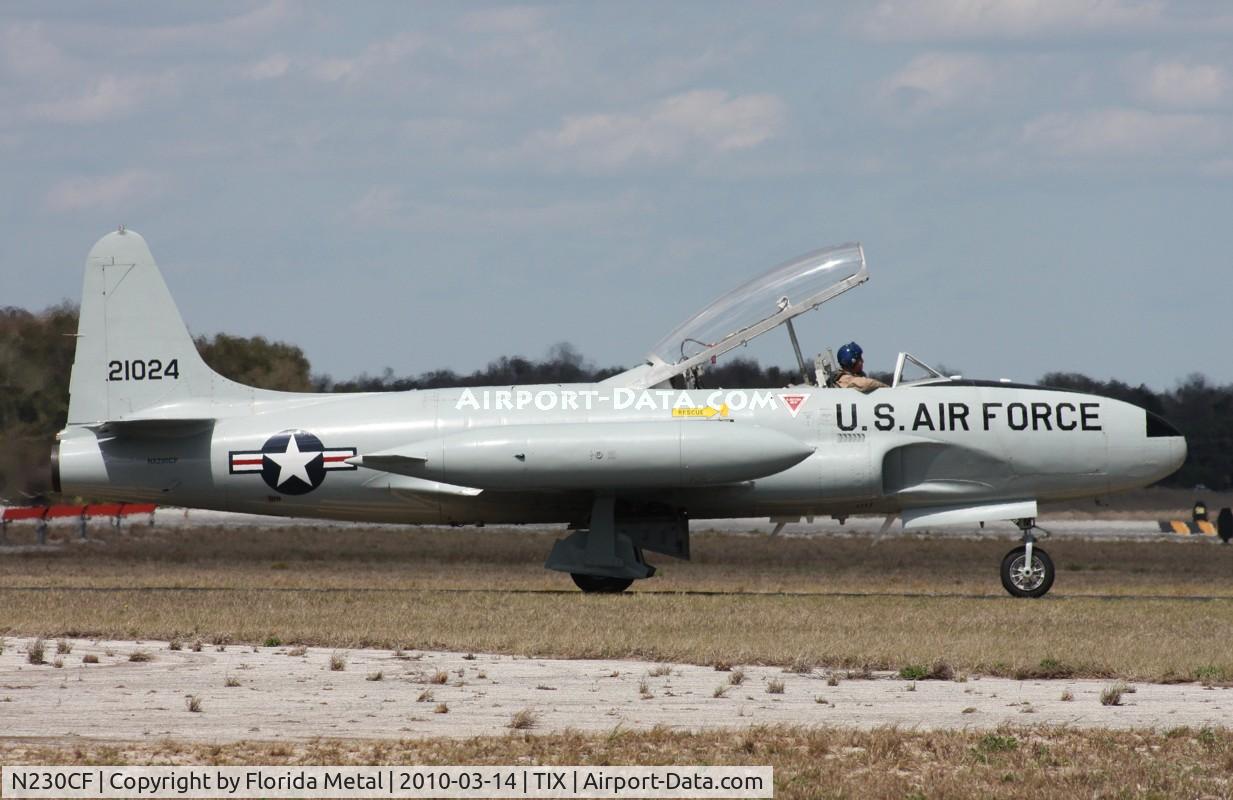 N230CF, 1953 Canadair CT-133 Silver Star 3 C/N T33-24, T-33