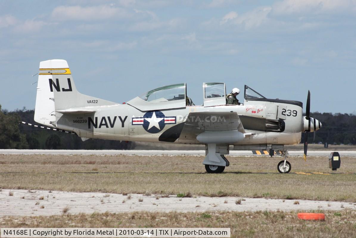 N4168E, 1956 North American T-28C Trojan C/N 252-2, T-28