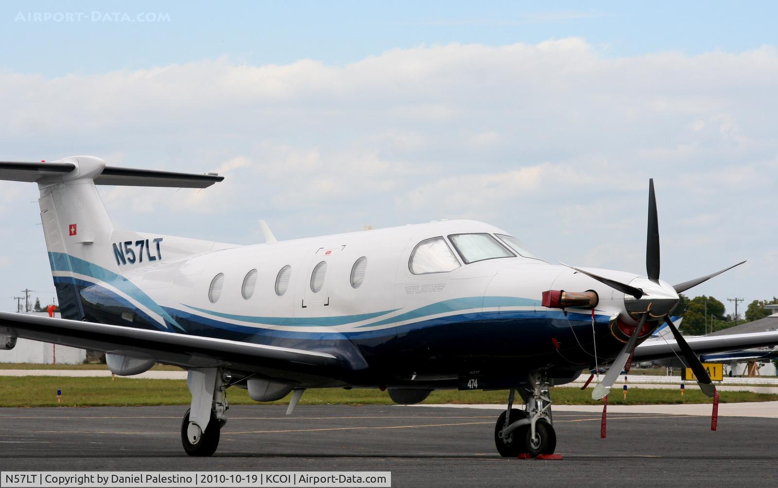 N57LT, 2002 Pilatus PC-12/45 C/N 474, Parked at the ramp!