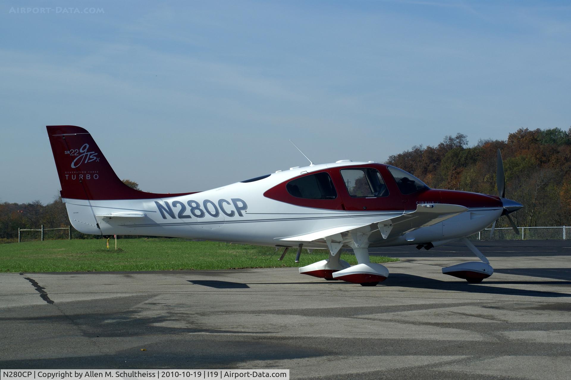 N280CP, 2008 Cirrus SR22 C/N 3222, SR22