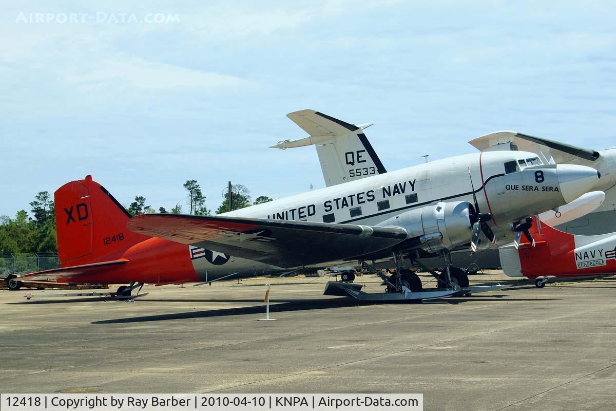 12418, 1942 Douglas LC-47H-20-DL Skytrain C/N 9358, Douglas DC-3 LC-47H-20-DL Skytrain [9358] Pensacola NAS~N 10/04/2010