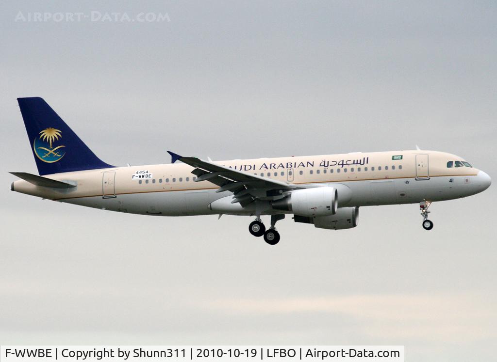 F-WWBE, 2010 Airbus A320-214 C/N 4454, C/n 4454 - To be HZ-AS41
