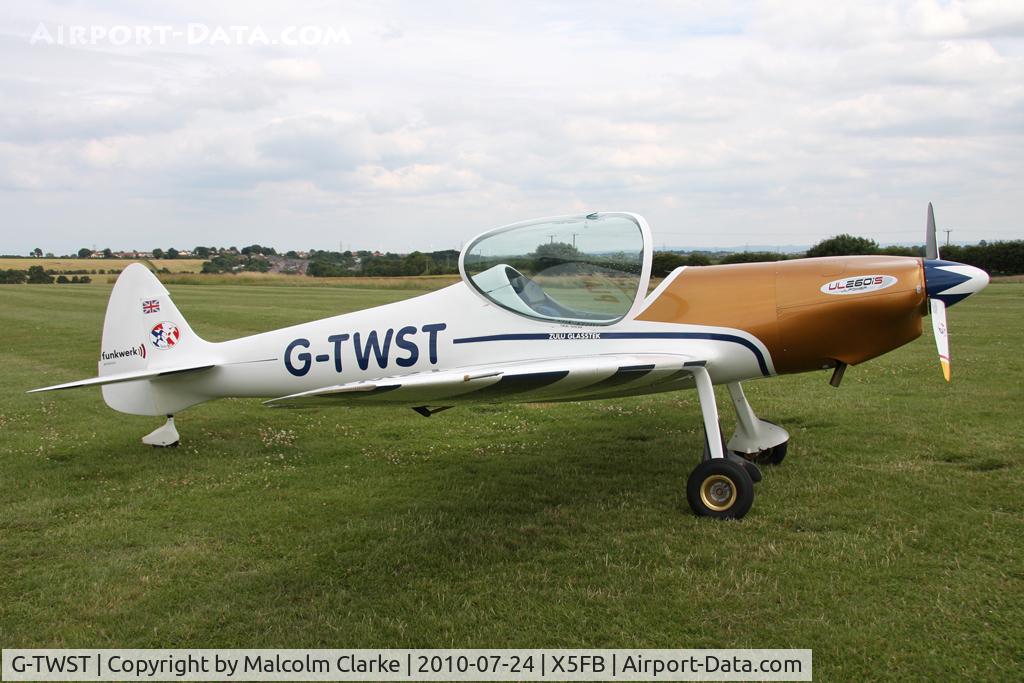 G-TWST, 2005 Silence Twister C/N PFA 329-14211, Silence Twister at Fishburn Airfield, October 2010.