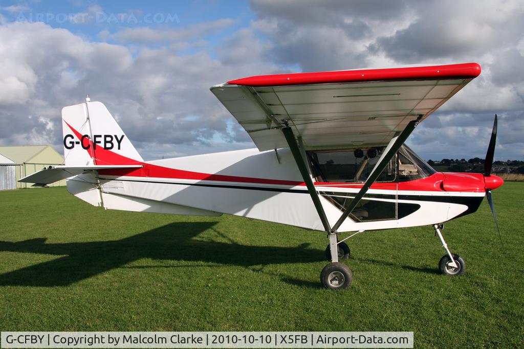 G-CFBY, 2008 Skyranger Swift 912S(1) C/N BMAA/HB/562, Skyranger Swift 912S(1) at Fishburn Airfield, October 2010.