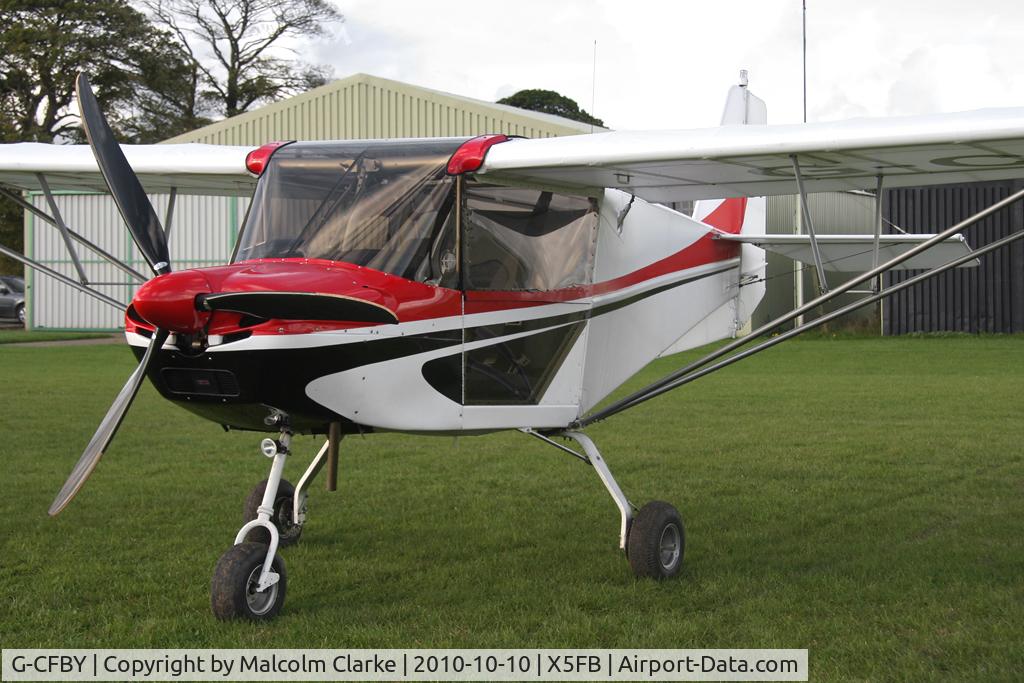 G-CFBY, 2008 Skyranger Swift 912S(1) C/N BMAA/HB/562, Skyranger Swift 912S(1), Fishburn Airfield, October 2010.